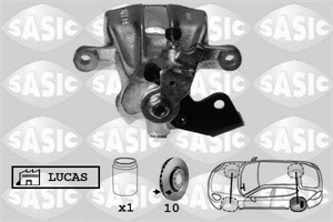 Bremsecaliper, Bak, Venstre, AUDI 100 C4 Avant, 100 C4 Sedan, A6 C4, A6 C4 Avant, CABRIOLET B3, 4A0615423