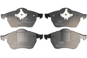Bremseklosser sett, Framaksel, AUDI,VW, 8D0615116D, 8D0698151C, 8D0698151F