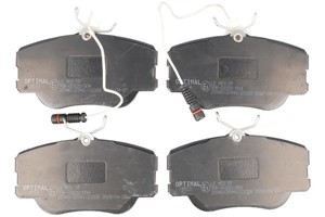 Bremseklosser sett, Foran, MERCEDES-BENZ, 0001429920, 0004200720, 0004209920, 0014200720, 0014201220, 0024202320