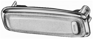 Innvendige lys, VW CADDY I, GOLF I, JETTA I, KAEFER, KAEFER Cabriolet, SCIROCCO, 111 947 111 E, 111.947.111.E