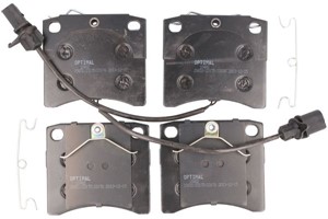 Bremseklosser sett, Framaksel, VW TRANSPORTER Buss IV, TRANSPORTER Flak/chassi IV, TRANSPORTER Skåp IV, 7D0698151C
