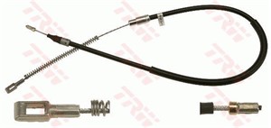 Kabel, parkeringsbremse, VW LT 28-35 Buss I, LT 28-35 Flak/chassi I, LT 28-35 Skåp I, LT 40-55 Flak/chassi I, LT 40-55 Skåp I, 291 609 7