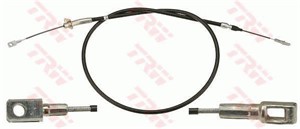 Kabel, parkeringsbremse, Bak, Høyre, MERCEDES-BENZ /8 [W115], 123 Coupé [C123], 123 Sedan [W123], 123 T-Model [S123], 124 Sedan [W124],