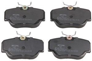 Bremseklosser sett, Framaksel, MERCEDES-BENZ 190 [W201], 0004208920, 0004209120, 0004299120, 0014208120, 0014209620, 0024200220, A000420