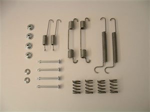 Tilbehørsett, bremsesko, Bak, OPEL,VAUXHALL, 16 05 985, 16.05.985, 1605985, 93174284