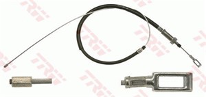 Kabel, parkeringsbremse, Foran, CITROËN,FIAT,PEUGEOT, 1338683080, 4745 W6