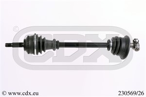 Drivaksel, Framaksel høyre, Framaksel venstre, RENAULT CLIO II, CLIO Skåp/halvkombi II, KANGOO, KANGOO Express, 7711135246, 8200231680,