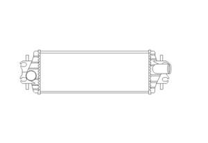 Ladeluftkjøler, NISSAN,OPEL,RENAULT, 1449600QAB, 3817.47, 4411898, 8200219497, 93850451