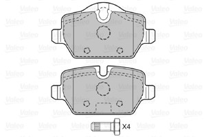 Bremseklosser sett, Bakaksel, BMW,MINI, 34 21 6 767 145, 34 21 6 767 146, 34 21 6 774 417, 34 21 6 777 240, 34 21 6 779 294, 34 21 6 788