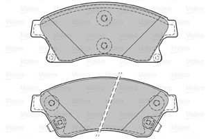 Bremseklosser sett, Framaksel, CHEVROLET,NISSAN,OPEL,VAUXHALL, 13301207, 13374966, 13412272, 1605169, 542120