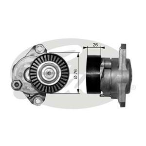 Strammerull, kilerem med ribber, MERCEDES-BENZ, 2722000070, 2722000270, A2722000070, A2722000270