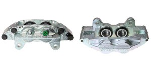 Bremsecaliper, Framaksel, Venstre, Bak akselen, TOYOTA HILUX Pick-up VII, 47750-0K180