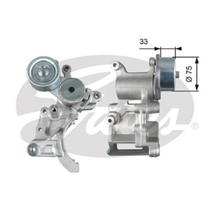 Strammerull, kilerem med ribber, TOYOTA LAND CRUISER 90, LAND CRUISER PRADO, LAND CRUISER VAN, 1662030010
