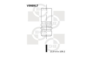 Utløpsventil, ALFA ROMEO,FIAT,FORD,LANCIA,OPEL,SUZUKI,VAUXHALL, 12915-85E00, 46518931, 55208213, 641071