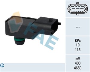 Sensor, sugerørtrykk, ALFA ROMEO,OPEL,SAAB,SUZUKI,VAUXHALL, 12 575 467, 12575467, 18590-73KA0, 18590-73KA0-000, 18590-T73KA-0, 24 420 58