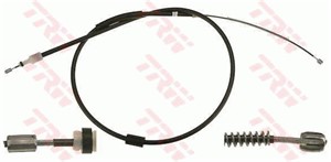 Kabel, parkeringsbremse, Bak, Venstre, CITROËN ZX, ZX Break, PEUGEOT 306 Cabriolet, 4745 F8, 96032565