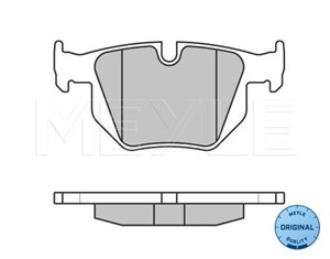 Bremseklosser sett, Bakaksel, BMW X5 [E70, F15, F85], X6 [E71, E72, F16, F86], 34 21 6 776 937
