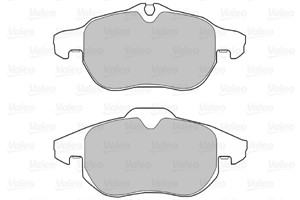 Bremseklosser sett, Framaksel, CADILLAC,CHEVROLET,FIAT,HYUNDAI,OPEL,SAAB,VAUXHALL, 12800120, 12803551, 1605088, 1605094, 1605095, 160509