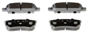 Bremseklosser sett, Bakaksel, CHRYSLER,DODGE,JEEP,MITSUBISHI, 05191271AA, 05191271AB, 05191271AC, 4605A336, 4605A337, 4605A479, 4605A493