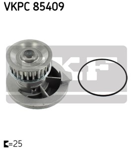 Vannpumpe, CHEVROLET,OPEL,VAUXHALL, 13 34 054, 90444123, R1160031