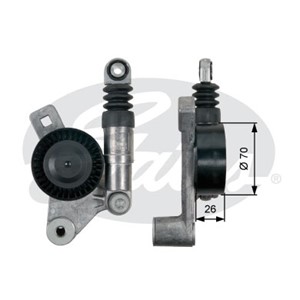 Strammerull, kilerem med ribber, CHRYSLER SEBRING, SEBRING Cabriolet, 04792495AB, 04792495AC, 4792495AB, 4792495AC