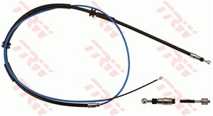 Kabel, parkeringsbremse, Bak, Bakre venstre, Høyre bak, Høyre, Venstre, RENAULT KANGOO / GRAND KANGOO II, KANGOO BE BOP, KANGOO Express,