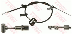 Kabel, parkeringsbremse, Bak, Høyre, SUZUKI VITARA, VITARA Cabrio, X-90, 54410-60A20, 54410-60A60