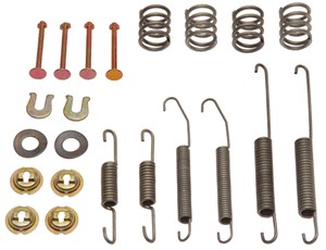 Tilbehørsett, bremsesko, Bak, NISSAN 100NX, ALMERA I, ALMERA Hatchback I, SUNNY III, SUNNY Hatchback III, SUNNY Liftback III, 4100718000