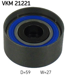 Styrerulle-kilerem tannrem, Høyre, AUDI A3, A3 Sportback, A4 B6, A4 B6 Avant, VW GOLF V, TOURAN, 06D 109 244 A, 06D 109 244 B