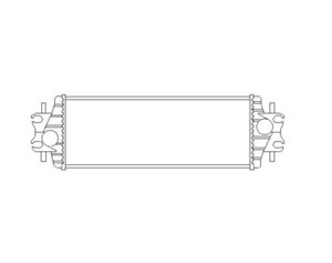 Ladeluftkjøler, NISSAN,OPEL,RENAULT,VAUXHALL, 1449600QAA, 4408078, 7520850, 7700312903, 91166035