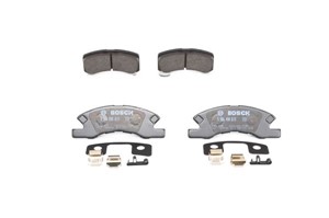 Bremseklosser sett, Framaksel, DAIHATSU CUORE VI, CUORE VII, SIRION, TREVIS, 04465 B1330, 04465 B2040, 04465 B2050, 04465B1010, 04465B10