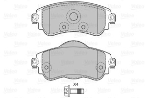 Bremseklosser sett, Framaksel, CITROËN C4 II, C4 Skåp/halvkombi II, DS4, 4254A9, 4254-A9, 6710900780*, 671090078080*, A6710900780*, A671