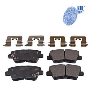 Bremseklosser sett, Bakaksel, HYUNDAI ELANTRA Sedan IV, ELANTRA Sedan V, ELANTRA Sedan VI, KIA OPTIMA, OPTIMA Sportswagon, 58302-2HA50,