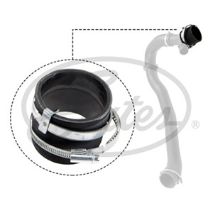 Ladeluftslange, FORD MONDEO IV, MONDEO Sedan IV, MONDEO Turnier IV, MONDEO Van IV, 1751017, 9G91-6F075-AA
