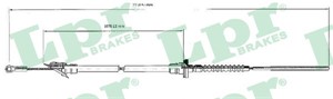 Kabel, clutchbetjening, CITROËN,FIAT,PEUGEOT, 2150E2, ZF04460471