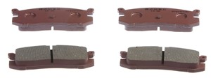 Bremseklosser sett, Bakaksel, FORD USA,MAZDA, 3395842, E92Z2200A, F32Z2200B, GJ252648ZA, GJ872648Z, GJ872648ZA, GJY72648Z9A