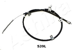 Kabel, parkeringsbremse, Bak, Bakre venstre, MITSUBISHI PAJERO III, PAJERO Canvas Top III, MR407183