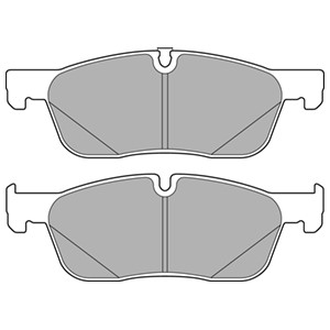 Bremseklosser sett, Framaksel, JAGUAR,LAND ROVER, C2C41984, J9C17007, LR061373, LR072681, LR118006, LR128263
