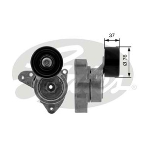 Strammerull, kilerem med ribber, HONDA CR-V II, 31170PNA003, 31170PNA013, 31170PNA023, 31170RAAA01, 31170RAAA02