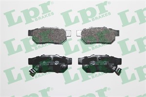 Bremseklosser sett, Bakaksel, HONDA CITY Sedan V, CIVIC Fastback VI, CIVIC Hatchback VI, CIVIC Sedan VI, JAZZ II, JAZZ III, JAZZ IV, 064