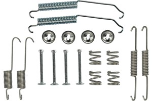 Tilbehørsett, bremsesko, Bakaksel, PEUGEOT,RENAULT, 4210618, 77 00 618 000, 77 01 203 546