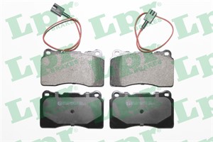 Bremseklosser sett, Framaksel, ALFA ROMEO 147, 166, GT, 77362692, 77362722