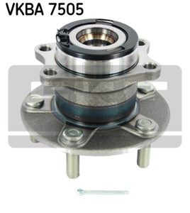 Hjullagersett, Bakaksel, CITROËN,DODGE,JEEP,MITSUBISHI,PEUGEOT, 16 062 918 80, 3785A009, K05105770AD