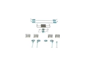 Tilbehørsett, bremsesko, Bakaksel, SMART FORTWO Cabrio, FORTWO Coupé, 451 423 00 92, 4514230092, A 451 423 00 92