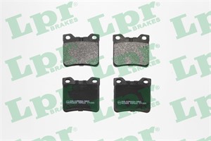 Bremseklosser sett, Bakaksel, PEUGEOT 406, 406 Break, 406 Coupé, 605, 607, 425130, 425193, 425208, 425266