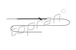 Kabel, parkeringsbremse, Foran, MERCEDES-BENZ,VW, 2E0 609 701AM, 2E0 609 701L, 906 420 22 85, 906 420 51 85, A906 420 22 85, A906 420 51