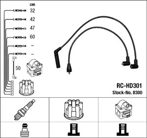 Tennledningssett, HYUNDAI ATOS, 27501-02A00