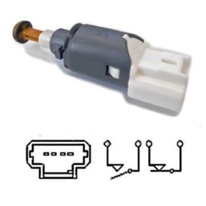 Bremselysbryter, MERCEDES-BENZ,NISSAN,OPEL,RENAULT,VAUXHALL, 04419587, 093197675, 2532000Q0A, 4419587, 8200168238, 93197675
