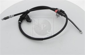 Kabel, parkeringsbremse, Bakre venstre, HYUNDAI GALLOPER II, MITSUBISHI PAJERO Classic, PAJERO II, PAJERO Canvas Top II, PROUDIA/DIGNITY