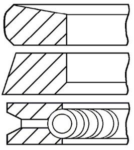Stempelringsett, NISSAN,OPEL,RENAULT